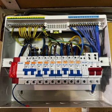 Homecom Electrical Ltd at work